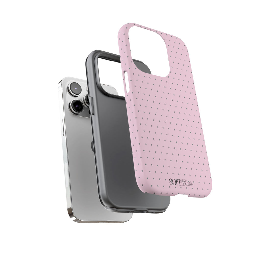 Phone Case 🌸 Pink Polka Collection
